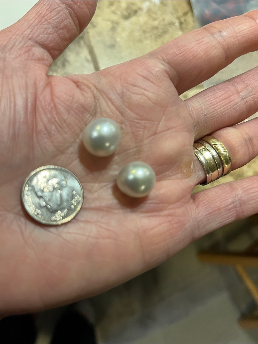 AUTHENTIC LOOSE SOUTH SEA PEARL - premium quality pair for earrings or any style